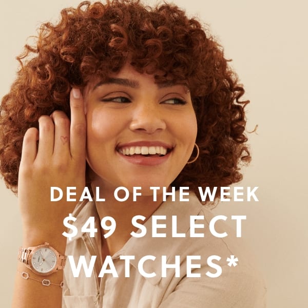 Deal Of The Week: $49 Select Watches*